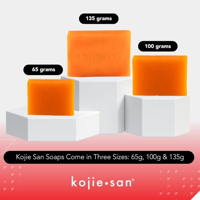 Kojie San Zeep 3 Bar Pack - 65g - Afbeelding 2
