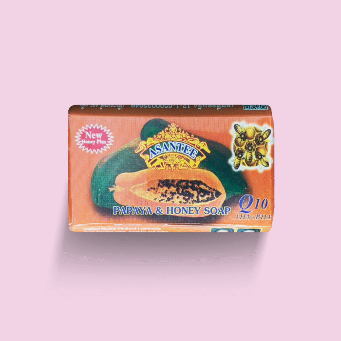 ASANTEE Papaya & Honey Soap - 125g - Afbeelding 1