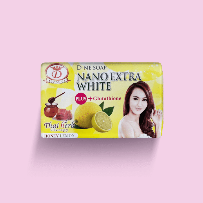 D-NE SOAP Nano Extra White Honey Lemon - 160g - Afbeelding 1