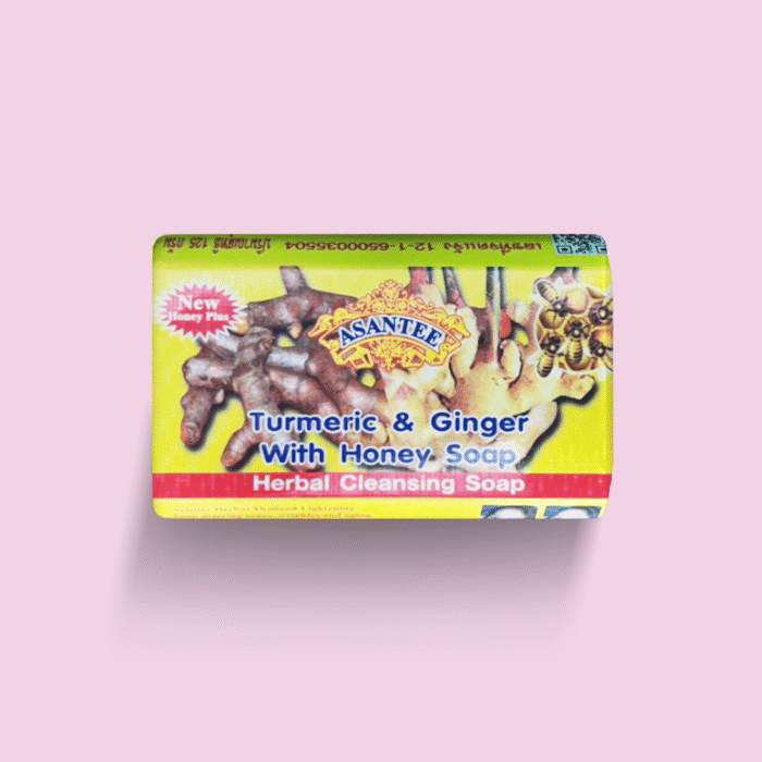 ASANTEE Turmeric & Ginger With Honey Soap - 125g - Afbeelding 1