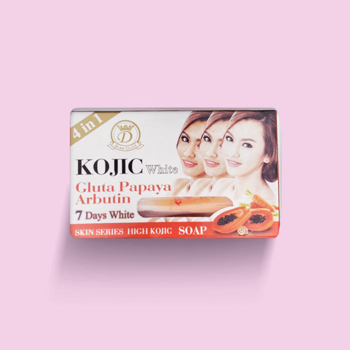 Kojic White Gluta Papaya Arbutin Zeep - 160g - Afbeelding 1