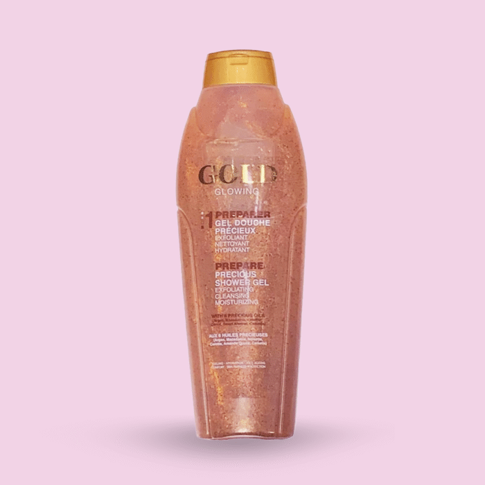 Pure White Gold Glowing Exfoliating Shower Gel 1000ml - Afbeelding 1