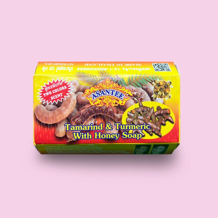 ASANTEE Tamarind & Turmeric With Honey Soap - 125g - Afbeelding 1