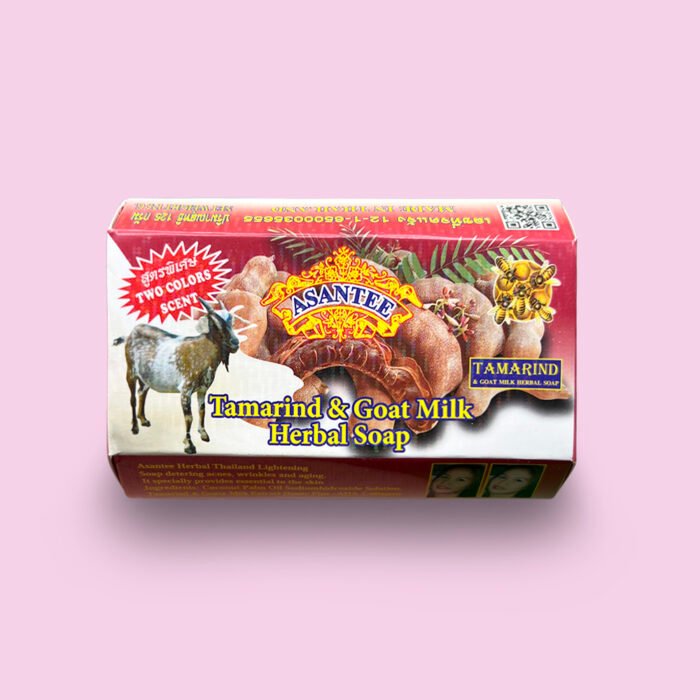 ASANTEE Tamarind & Goat Milk Herbal Soap - 125g - Image 1