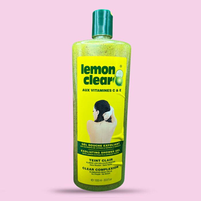 LEMON CLEAR Exoliating Shower Gel - 1000ml - Afbeelding 1