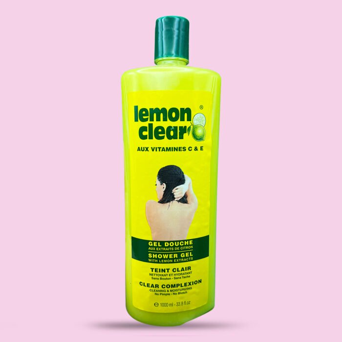 LEMON CLEAR Shower Gel With Lemon Extracts - 1000ml - Afbeelding 1