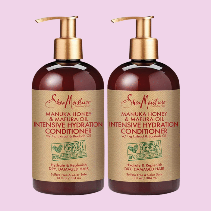 Shea Moisture Manuka Honey & Mafura Oil Intensive Hydration Conditioner 2 Stuks - VOORDEELSET - Afbeelding 1