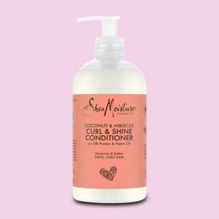 Shea Moisture Coconut & Hibiscus Curl & Shine Conditioner - 384ml