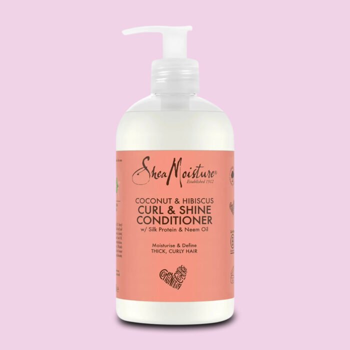 Shea Moisture Coconut & Hibiscus Curl & Shine Conditioner - 384ml