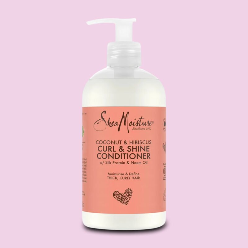 Shea Moisture Coconut & Hibiscus Curl & Shine Conditioner - 384ml