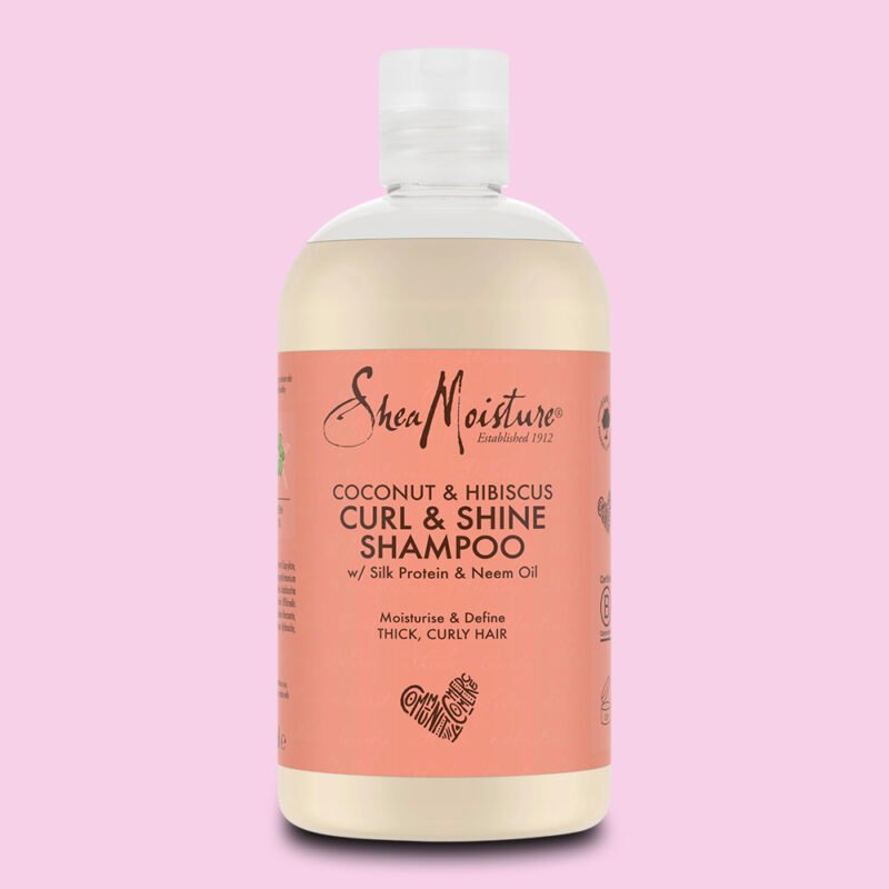 Shea Moisture Coconut & Hibiscus Curl & Shine Shampoo 384ml
